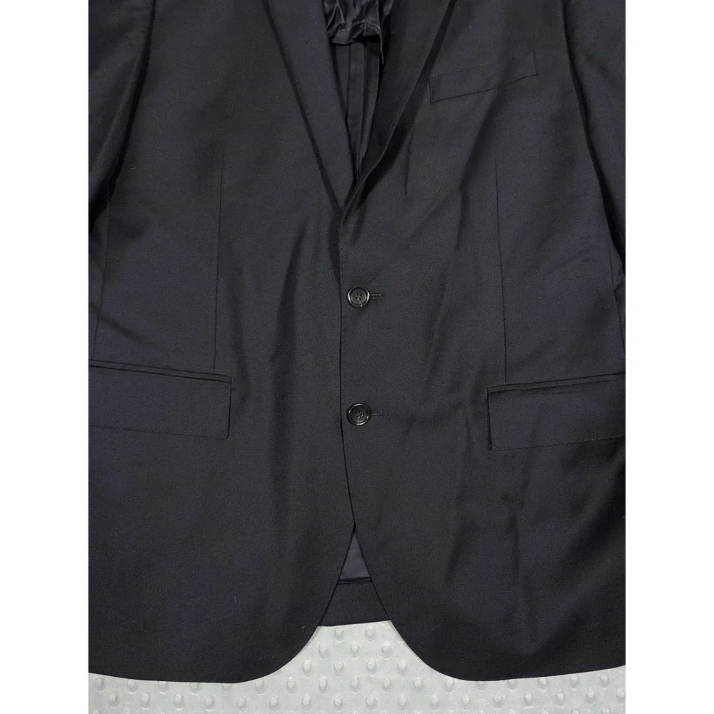 J. Crew Ludlow Blazer Men's 44R Loro Piana Super 130's Wool Navy Blue Sport Coat